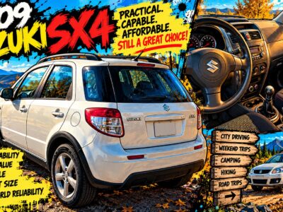 My Friend Bought a 2009 SUZUKI SX4 With A Manual Transmission… And Then Put $8,000 Into It!