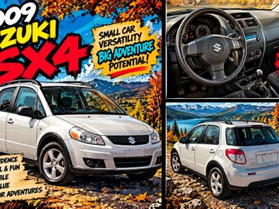 My Friend Bought a 2009 SUZUKI SX4 With A Manual Transmission… And Then Put $8,000 Into It!